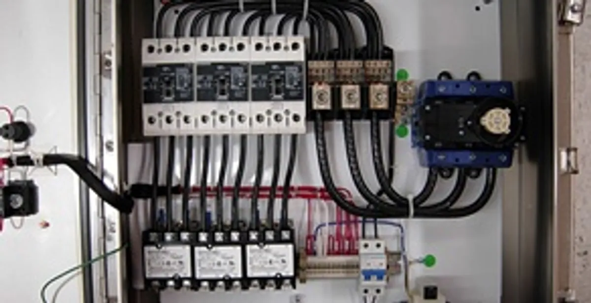 Electrical panel installation with organized circuit breakers and wiring in Savannah, GA