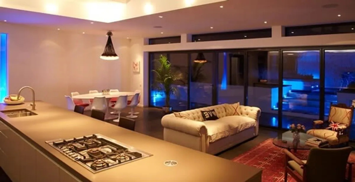 Programmable lighting design enhancing indoor spaces with customizable illumination in Savannah, GA