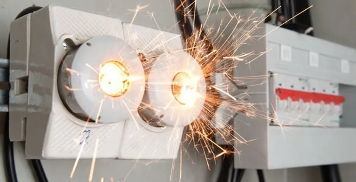 Electrical panel with whole home surge protection system preventing power damage in residential property in Savannah, GA